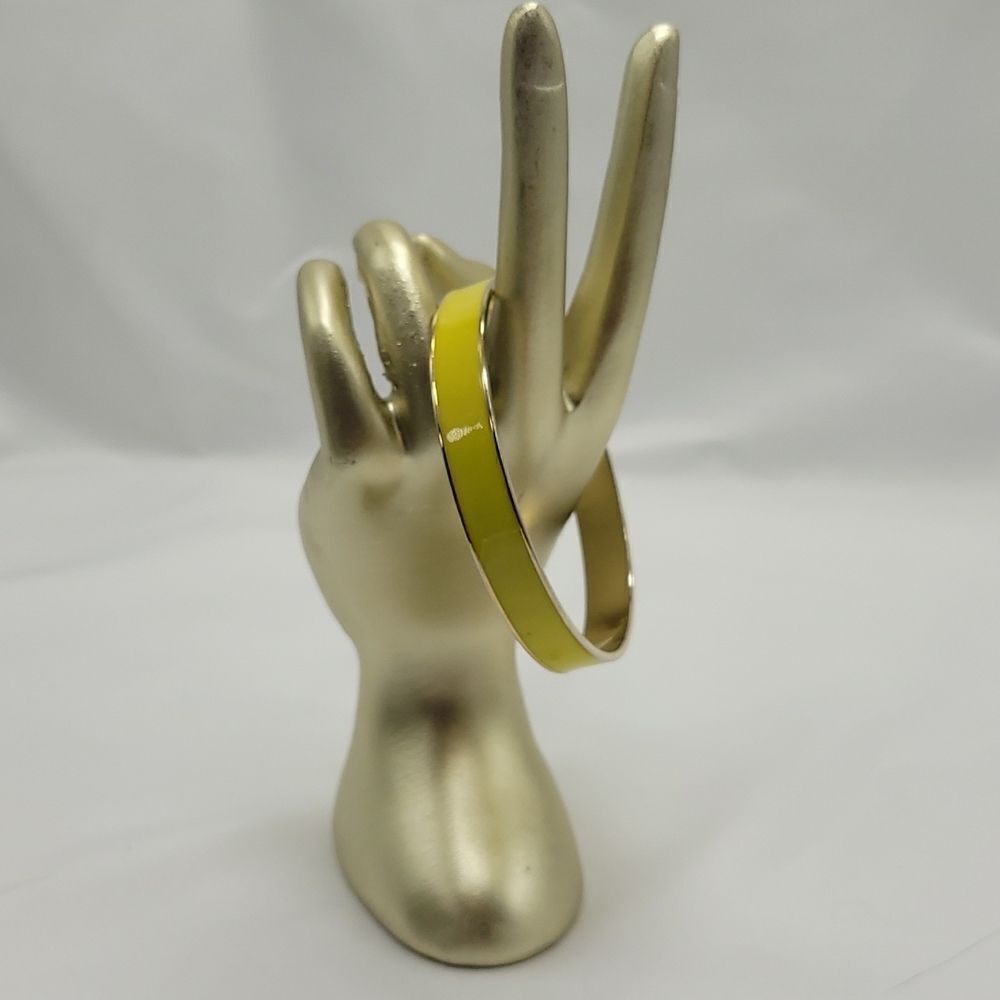 🔺️Kate Spade Yellow Bangle Bracelet - Picture 4 of 8